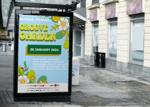 Affiche Groove Garden Mockup